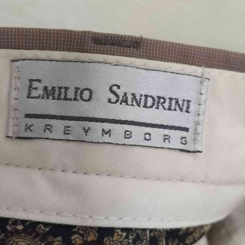 EMILIO SANDRINI KREYMBORG ユーロ ドイツ製 2タック スラックス メンズ 048