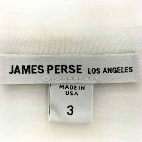 ジェームスパース JAMES PERSE 24ss S/S ポケット付き ダメージ加工Tシャツ メンズ 3