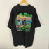 フルーツオブザルーム FRUIT OF THE LOOM 90S USA製 LONE Cabbage バイク ワニ 両面 プリント Tシャツ ポケT 袖裾 シングル メンズ import:XL