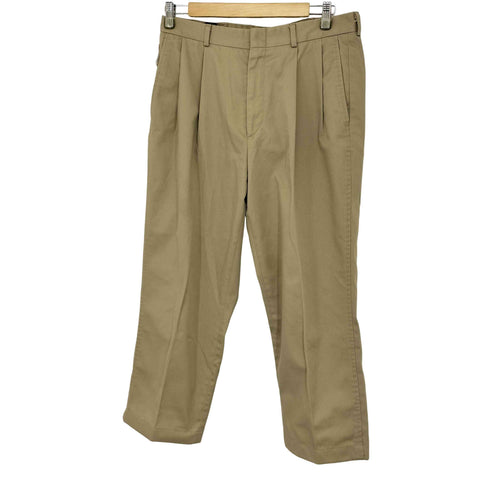ランズエンド LANDS END 2タック チノパンツ メンズ 33