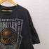 ハーレーダビッドソン HARLEY-DAVIDSON コピーライト2022 スカル 大判プリント 両面プリント プリントTシャツ バイカー PLATTE RIVER カットソー ヘビーウェイト ブラック メンズ 3XL
