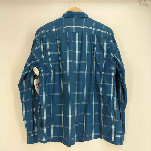 パタゴニア patagonia 17SS ナイロンテンセル混 L/S チェックシャツ メンズ import:M