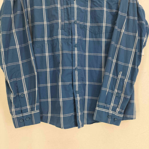 パタゴニア patagonia 17SS ナイロンテンセル混 L/S チェックシャツ メンズ import:M