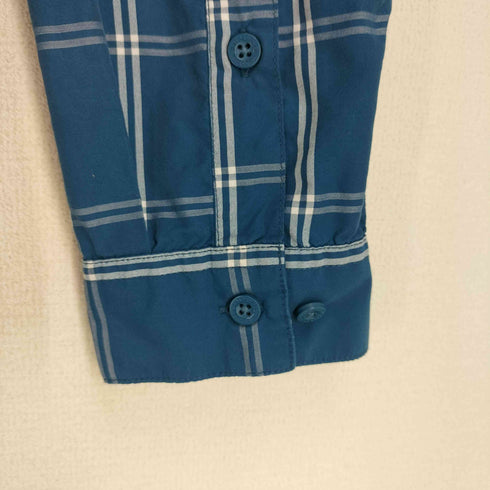 パタゴニア patagonia 17SS ナイロンテンセル混 L/S チェックシャツ メンズ import:M