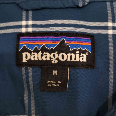 パタゴニア patagonia 17SS ナイロンテンセル混 L/S チェックシャツ メンズ import:M