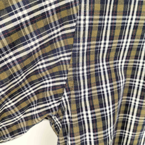 ギャップ Gap 90~00s old チェック ボタンダウン L/S シャツ メンズ JPN:L