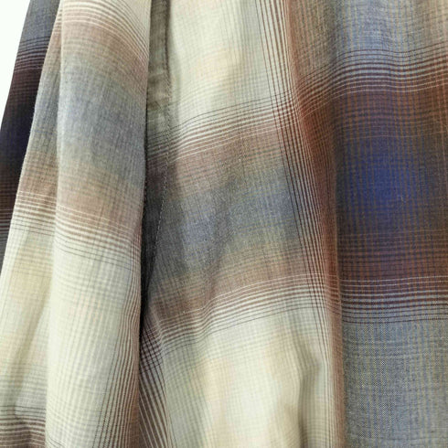ジョンストンアンドマーフィー JOHNSTON&MURPHY TAILORED FIT オンブレチェック L/S シャツ メンズ import:XL
