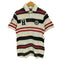 トミーヒルフィガー TOMMY HILFIGER エンブレム ボーダー 鹿の子ポロシャツ メンズ import:M