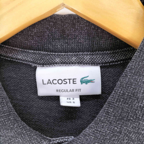 ラコステ LACOSTE ピケ 半袖ポロシャツ メンズ JPN:S