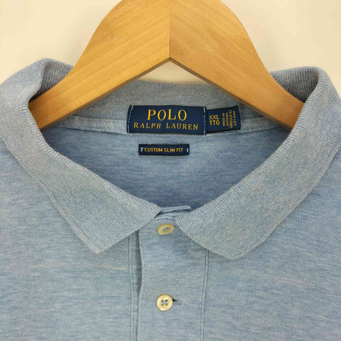 ポロラルフローレン POLO RALPH LAUREN 現行タグ スモールポニー刺繍 ポロシャツ メンズ import:XXL