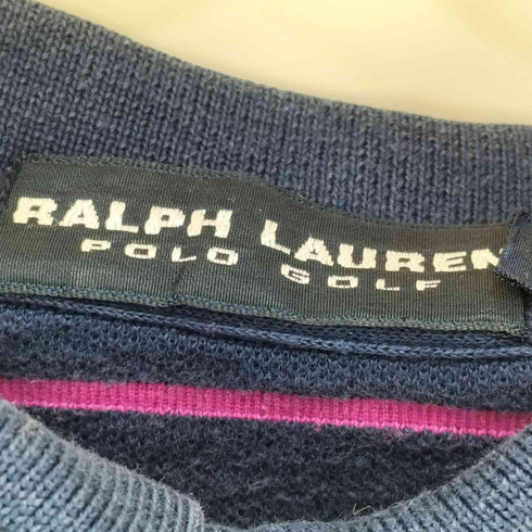 ラルフローレンゴルフ RALPH LAUREN GOLF スモールポニー刺繍 ボーダー 鹿の子ポロシャツ レディース import:S