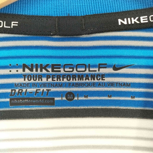 ナイキゴルフ NIKE GOLF DRI FIT ワンポイントスウッシュポロシャツ メンズ M