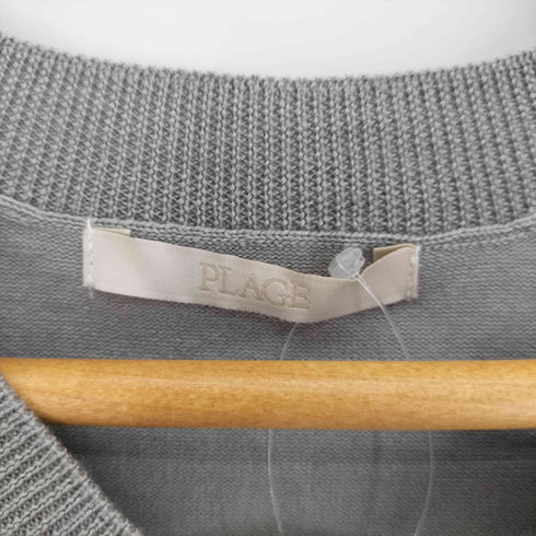 プラージュ PLAGE 24AW WOOL SILK V NECK PULLOVER ウール シルク Vネック プルオーバー レディース FREE