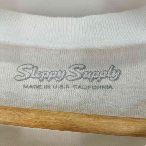 SLOPPY SUPPLY USA製 プリントロングスリーブカットソー メンズ JPN:M