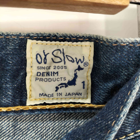 オアスロウ orSlow ボタンフライデニムパンツ メンズ