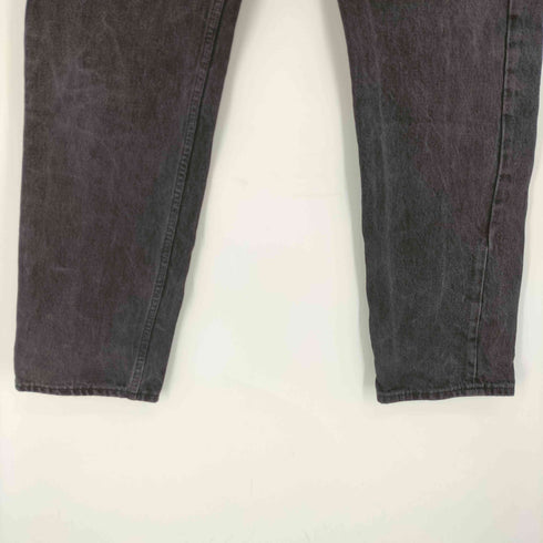 リーバイス Levis 80-90S 501 USA製 ボタン裏653刻印 USA製 ボールドウィン工場 後染め 脇割 ブラック ボタンフライ デニムパンツ メンズ W30 L30