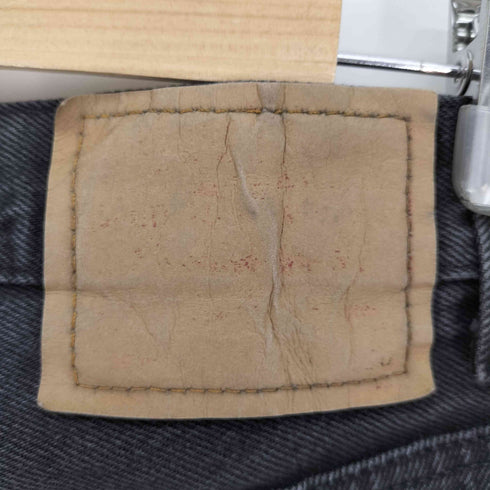 リーバイス Levis 80-90S 501 USA製 ボタン裏653刻印 USA製 ボールドウィン工場 後染め 脇割 ブラック ボタンフライ デニムパンツ メンズ W30 L30