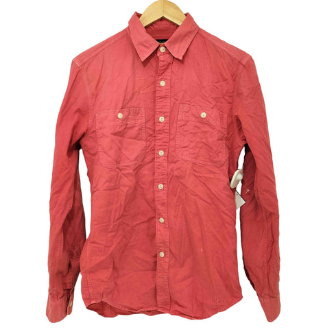 ラグビーラルフローレン Rugby Ralph Lauren レギュラーカラー コットン ワーク シャツ メンズ import:XS