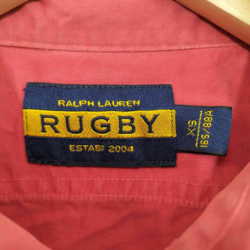 ラグビーラルフローレン Rugby Ralph Lauren レギュラーカラー コットン ワーク シャツ メンズ import:XS
