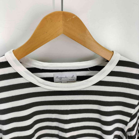 アニエスベー agnes b. ボーダーカットソー レディース T1