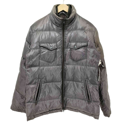 バーニーズニューヨーク BARNEYS NEWYORK レイヤード ダブルジップ ダウンジャケット メンズ import:L