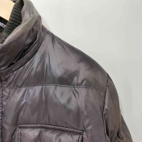 バーニーズニューヨーク BARNEYS NEWYORK レイヤード ダブルジップ ダウンジャケット メンズ import:L