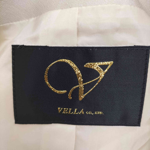 VELLA シースルー切替 1Bテーラードセットアップ レディース 38