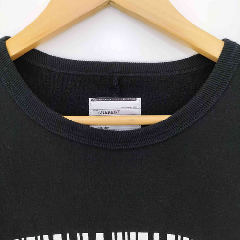 シャリーフ SHAREEF 18aw BARCORD BIG SWEAT メンズ JPN:1