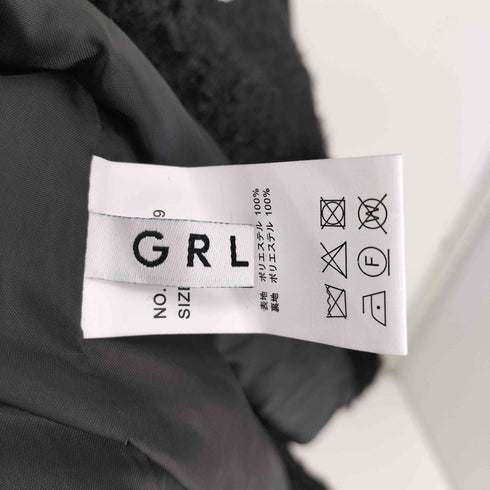 グレイル GRL 襟2Wayリングウールコート レディース FREE