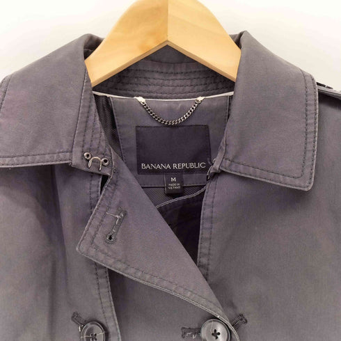 バナナリパブリック BANANA REPUBLIC ダブルブレスト トレンチコート Y2K レディース import:M