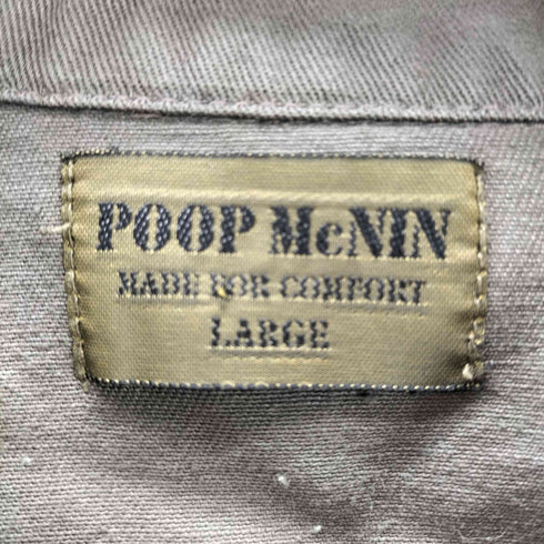 POOP Mcnin オフィサーシャツ メンズ JPN:L
