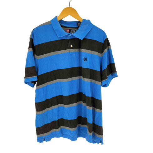 チャップスラルフローレン CHAPS RALPH LAUREN ボーダー ポロシャツ メンズ import:XXL