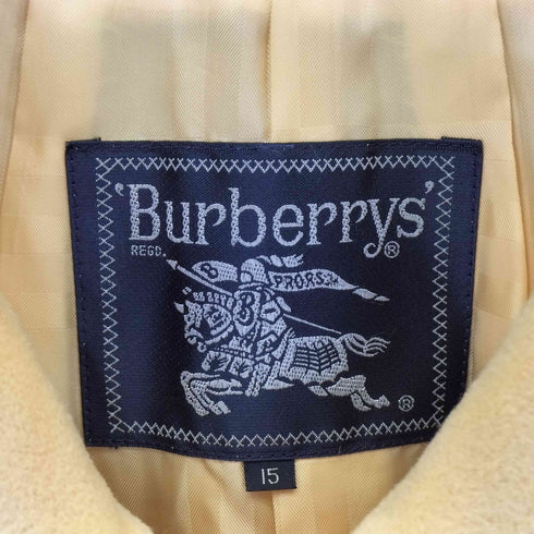 バーバリーズ BURBERRYS アンゴラ ウール ロングステンカラーコート レディース 15