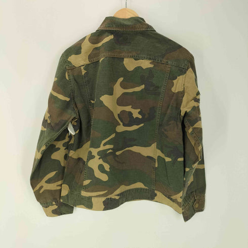 スラッシャー THRASHER 迷彩ジップアップジャケット メンズ JPN:L
