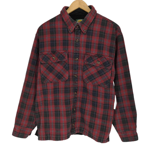 カベラス Cabela's チェックシャツ 裏地フリース メンズ import:M
