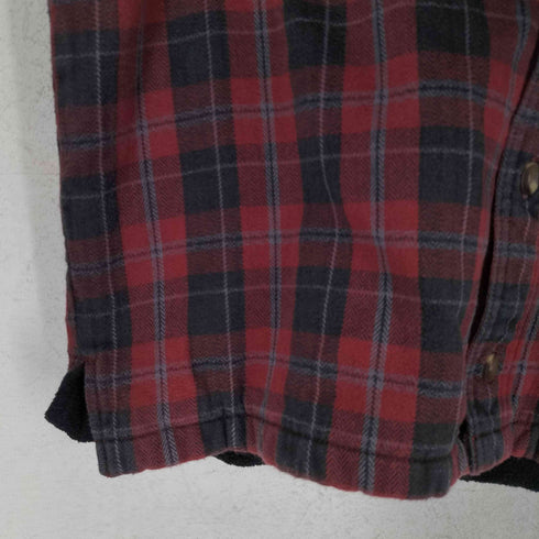 カベラス Cabela's チェックシャツ 裏地フリース メンズ import:M