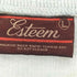 Esteem 70~80s ボーダー リブライン アクリル 半袖ニットポロ メンズ import:L