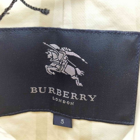 バーバリー BURBERRY 裏チェック ステンカラーコート レディース 5AP