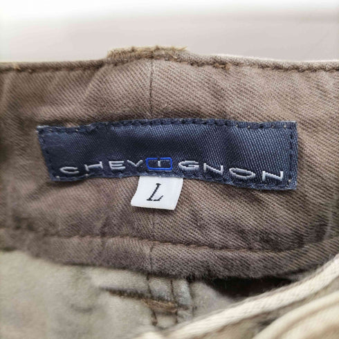 シェビニオン CHEVIGNON モールスキン ブーツカットデニム メンズ JPN:L