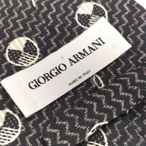 ジョルジオアルマーニ Giorgio Armani 総柄 ネクタイ メンズ