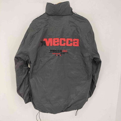 メッカ mecca ロゴ刺繍ジップアップジャケット メンズ JPN:M