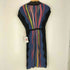 ミッソーニ MISSONI Vネックノースリーブニットワンピース レディース