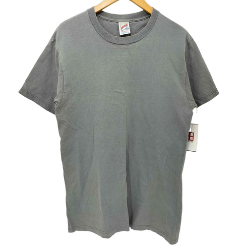 ジャージーズ JERZEES 90s USA製 無地 ブランク クルーネック S/S シャツ メンズ import:M