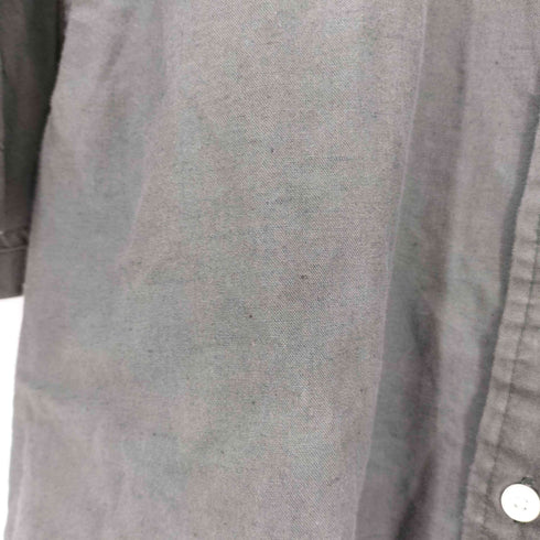 ギャップ Gap 00s old コットン リネン ボタンダウン S/S シャツ メンズ JPN:S
