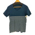 ウノピゥウノウグァーレトレリラックス 1PIU1UGUALE3 RELAX VINTAGE YARN DYE PLAIN / BORDER BY-COLOR CREW cut レディース import:L