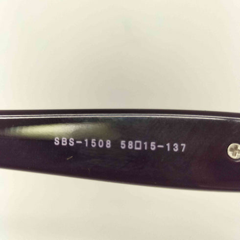 シビラ Sybilla デザインテンプルラウンドサングラス レディース 58□15-137