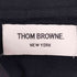 トムブラウン THOM BROWNE トリコロールロングスリーブポロシャツ レディース 0