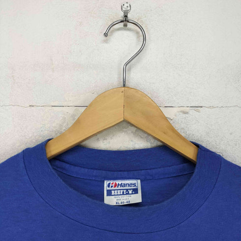 ヘインズ Hanes OLIVE SAUPプリントTシャツ シングルステッチ メンズ import:XL