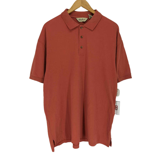 エディーバウアー Eddie Bauer 白タグ ポロシャツ メンズ import:L