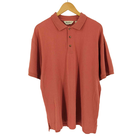 エディーバウアー Eddie Bauer 白タグ ポロシャツ メンズ import:L